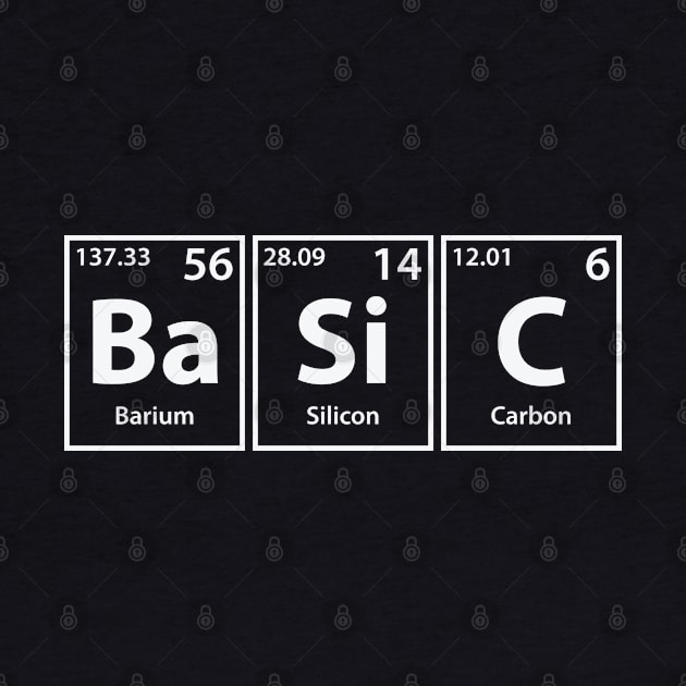 Basic (Ba-Si-C) Periodic Elements Spelling by cerebrands